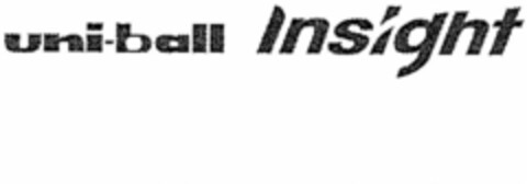 UNI-BALL INSIGHT Logo (USPTO, 12.11.2010)