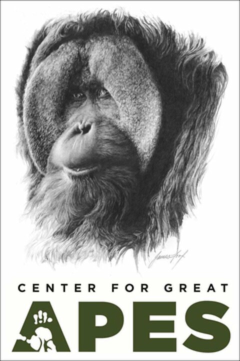 CENTER FOR GREAT APES Logo (USPTO, 01.03.2011)