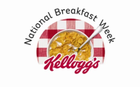 NATIONAL BREAKFAST WEEK KELLOGG'S Logo (USPTO, 01.11.2011)