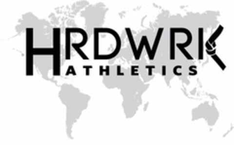 HRDWRK ATHLETICS Logo (USPTO, 11/08/2011)