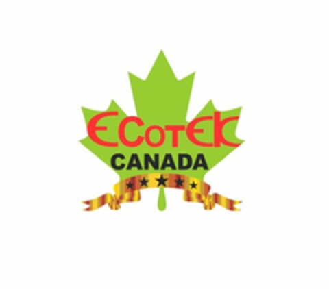 ECOTEK CANADA Logo (USPTO, 02/29/2012)