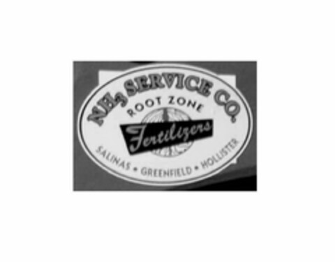 NH3 SERVICE CO. ROOT ZONE FERTILIZERS SALINAS · GREENFIELD · HOLLISTER Logo (USPTO, 20.04.2012)