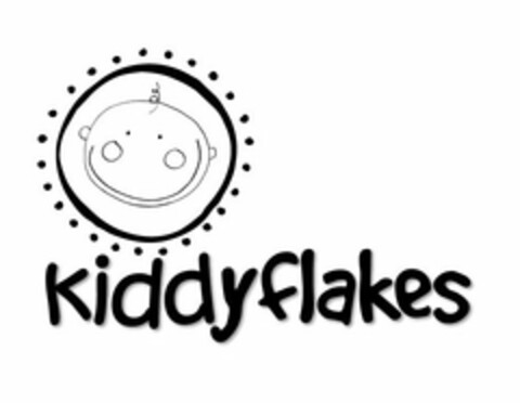 KIDDYFLAKES Logo (USPTO, 04/29/2012)