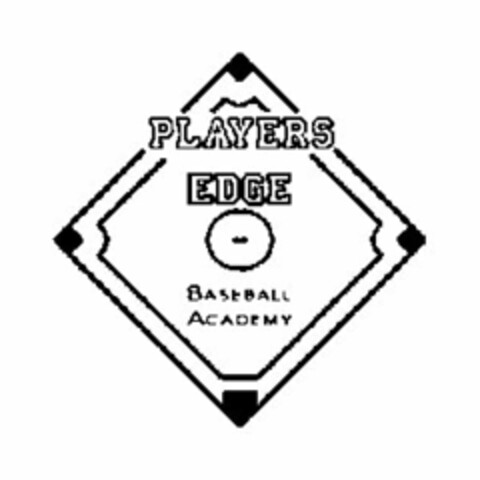 PLAYERS EDGE BASEBALL ACADEMY Logo (USPTO, 06.08.2012)