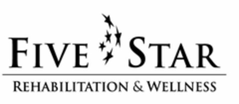 FIVE STAR REHABILITATION & WELLNESS Logo (USPTO, 27.11.2012)