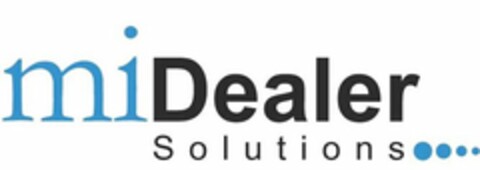 MIDEALER SOLUTIONS Logo (USPTO, 26.02.2013)