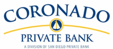 CORONADO PRIVATE BANK A DIVISION OF SAN DIEGO PRIVATE BANK Logo (USPTO, 30.10.2013)