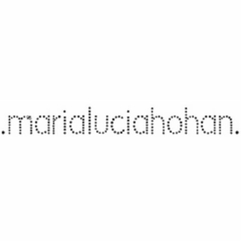 MARIALUCIAHOHAN Logo (USPTO, 28.03.2014)