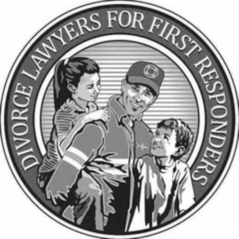 DIVORCE LAWYERS FOR FIRST RESPONDERS Logo (USPTO, 11.05.2014)