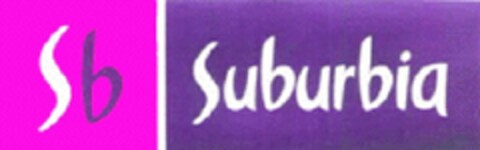 SB SUBURBIA Logo (USPTO, 07/09/2014)