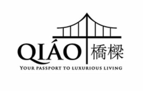 QIAO YOUR PASSPORT TO LUXURIOUS LIVING Logo (USPTO, 11/07/2014)