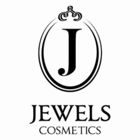 J JEWELS COSMETICS Logo (USPTO, 22.01.2015)