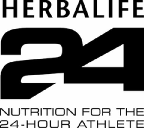 HERBALIFE 24 NUTRITION FOR THE 24-HOUR ATHLETE Logo (USPTO, 01.04.2015)