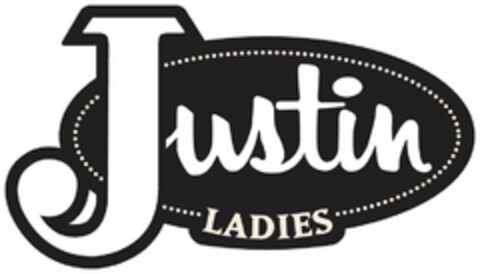 JUSTIN LADIES Logo (USPTO, 04/16/2015)