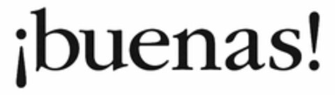 ¡BUENAS! Logo (USPTO, 27.05.2015)