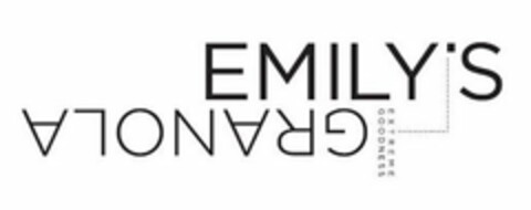 EMILY'S GRANOLA EXTREME GOODNESS Logo (USPTO, 06/16/2015)