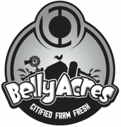 BELLY ACRES CITIFIED FARM FRESH Logo (USPTO, 07.08.2015)