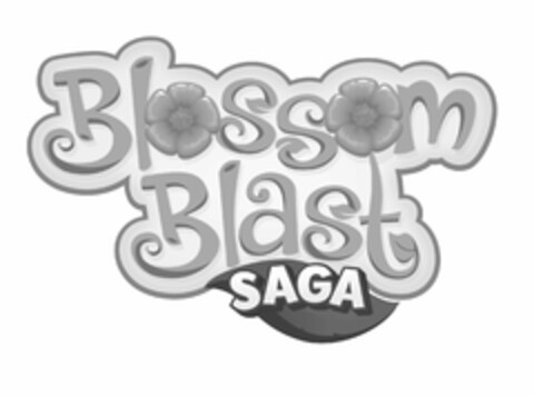 BLOSSOM BLAST SAGA Logo (USPTO, 13.08.2015)