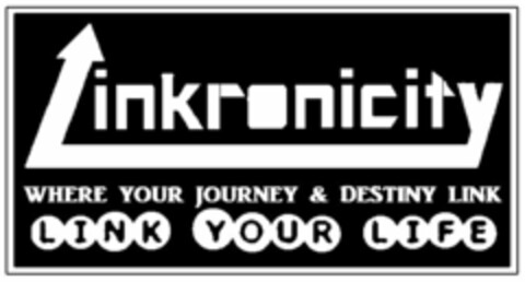 LINKRONICITY WHERE YOUR JOURNEY & DESTINY LINK LINK YOUR LIFE Logo (USPTO, 09/16/2015)