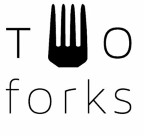 TWO FORKS Logo (USPTO, 11/09/2015)