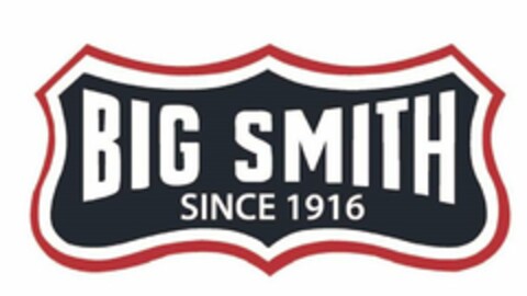 BIG SMITH SINCE 1916 Logo (USPTO, 17.12.2015)