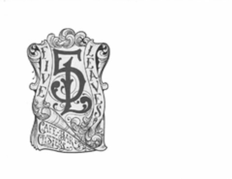 5L FIVE LEAVES CAFE BAR OYSTERS Logo (USPTO, 02.02.2016)