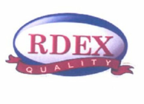 RDEX QUALITY Logo (USPTO, 09.02.2016)