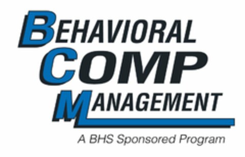 BEHAVIORAL COMP MANAGEMENT A BHS SPONSORED PROGRAM Logo (USPTO, 04.04.2016)