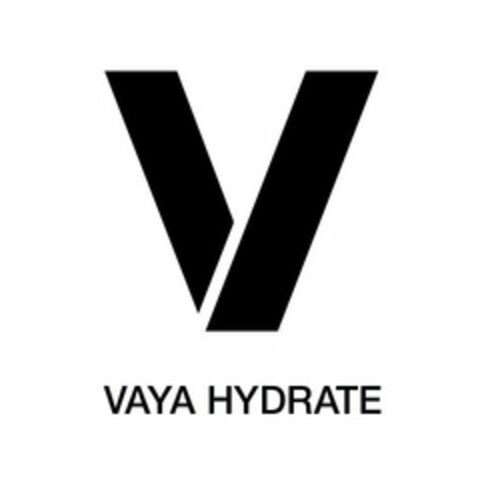 V VAYA HYDRATE Logo (USPTO, 16.06.2016)