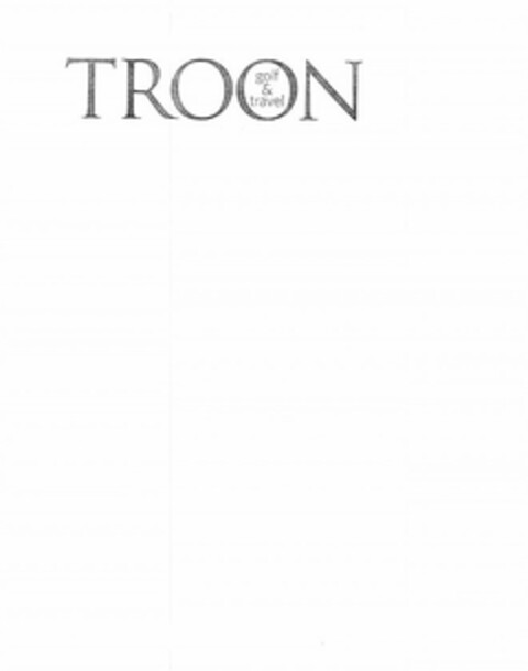 TROON GOLF & TRAVEL Logo (USPTO, 12.08.2016)