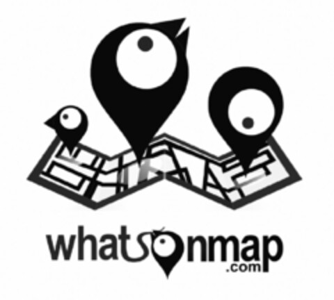 WHATSONMAP .COM Logo (USPTO, 01.12.2016)