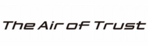 THE AIR OF TRUST Logo (USPTO, 20.03.2017)