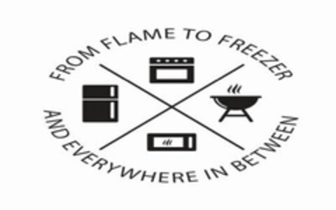 FROM FLAME TO FREEZER AND EVERYWHERE INBETWEEN X Logo (USPTO, 29.03.2017)