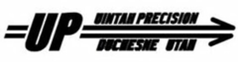 UP UINTAH PRECISION DUCHESNE UTAH Logo (USPTO, 03.04.2017)