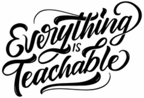 EVERYTHING IS TEACHABLE Logo (USPTO, 04/25/2017)