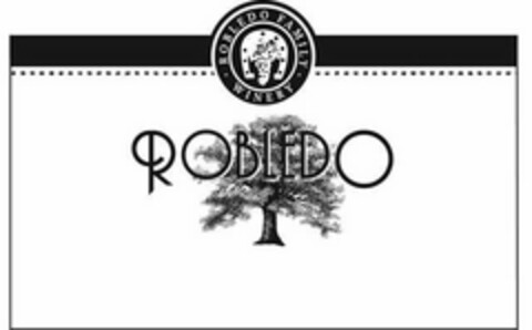 ROBLEDO FAMILY WINERY ROBLEDO Logo (USPTO, 09/20/2017)