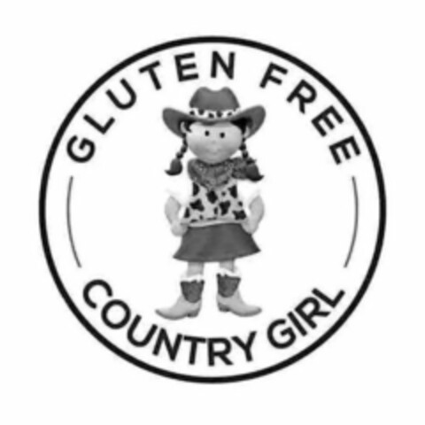 GLUTEN FREE COUNTRY GIRL Logo (USPTO, 17.01.2018)