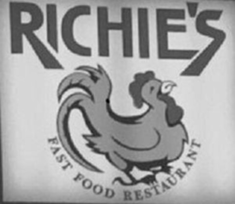 RICHIE'S FAST FOOD RESTAURANT Logo (USPTO, 24.10.2018)