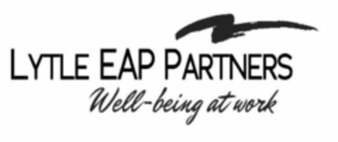 LYTLE EAP PARTNERS WELL-BEING AT WORK Logo (USPTO, 12/19/2018)