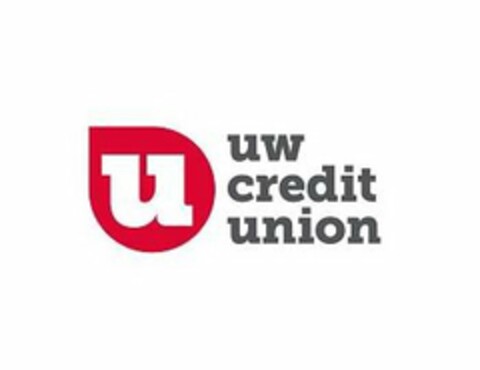 U UW CREDIT UNION Logo (USPTO, 25.01.2019)