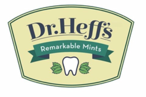 DR. HEFF'S REMARKABLE MINTS Logo (USPTO, 29.03.2019)