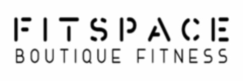 FITSPACE BOUTIQUE FITNESS Logo (USPTO, 04/04/2019)