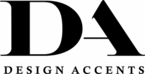 DA DESIGN ACCENTS Logo (USPTO, 22.07.2019)