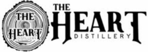 THE HEART DISTILLERY THE HEART DISTILLERY Logo (USPTO, 09/16/2019)