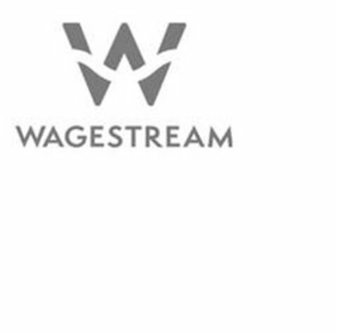 W WAGESTREAM Logo (USPTO, 12/03/2019)