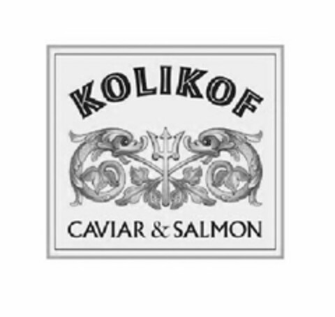 KOLIKOF CAVIAR & SALMON Logo (USPTO, 19.12.2019)