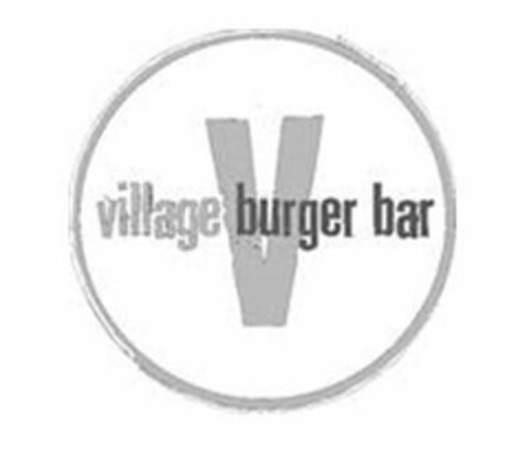 V VILLAGE BURGER BAR Logo (USPTO, 03.03.2020)