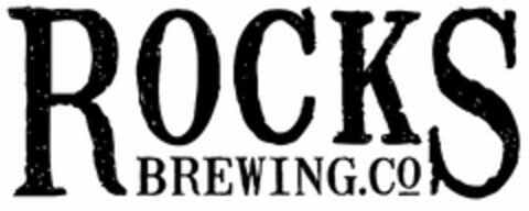 ROCKS BREWING CO. Logo (USPTO, 18.05.2020)