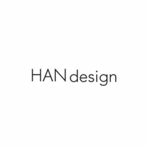 HAN DESIGN Logo (USPTO, 03.08.2020)