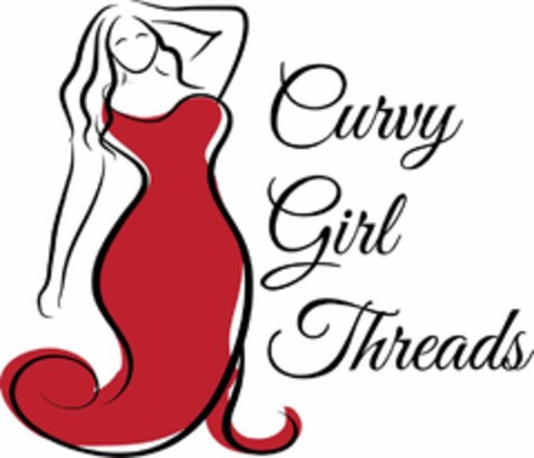 CURVY GIRL THREADS Logo (USPTO, 08.08.2020)